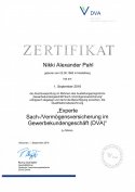 Zertifikat Experte Gewerbe (DVA)